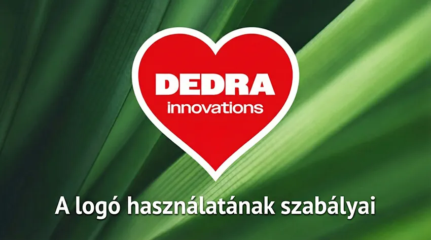 A Dedra logó használata a weboldalon és a használat szabályai